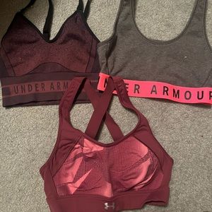 3 Under Armour Sports Bra XS